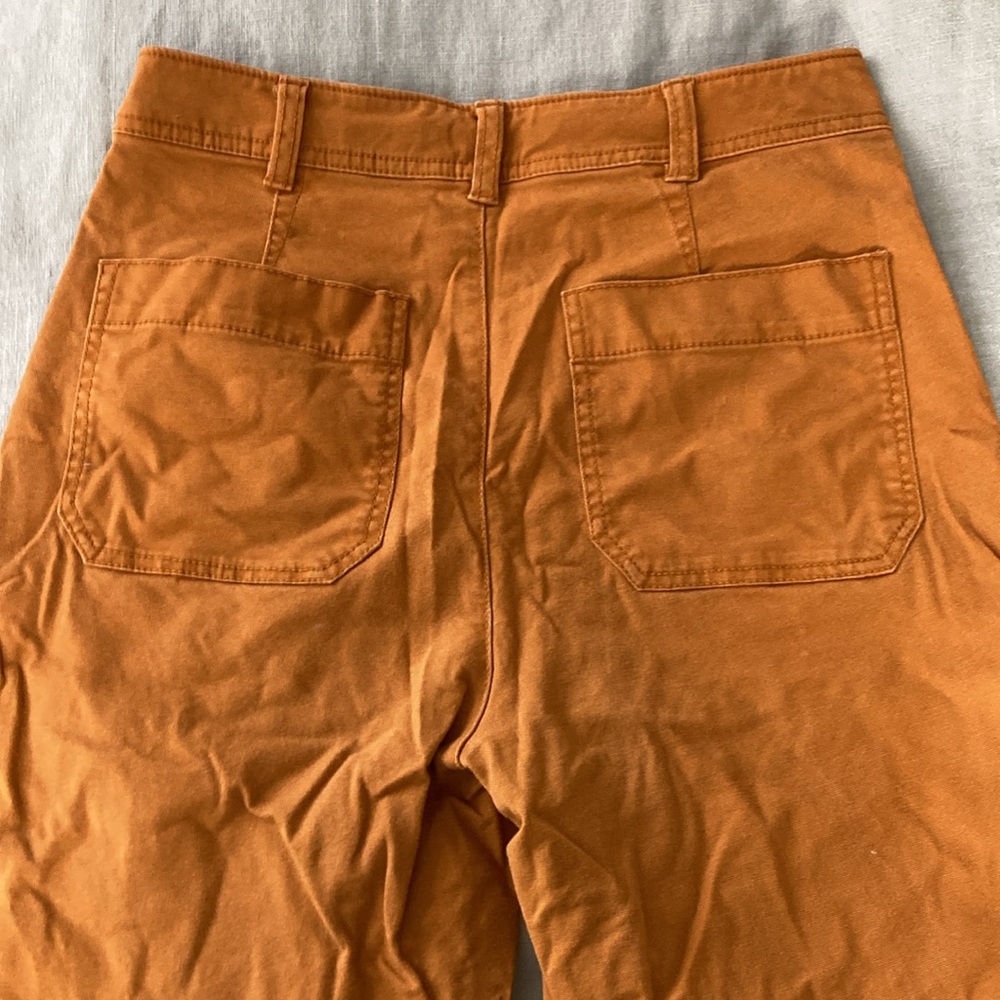 Madewell Wide-Leg Crop Pants: Button-Front Edition - Picture 7 of 12